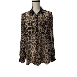 Joseph Ribkoff Animal Print Blouse